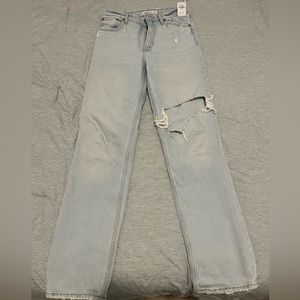 Abercrombie 90’s Straight Ultra High Rise Jeans